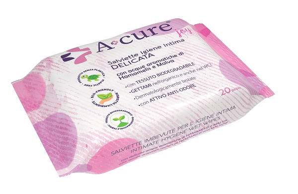 A+CURE IGIENE INTIMA DELICATA 20 SALVIETTE POCKET MAXI - Gruppofarmastore.it