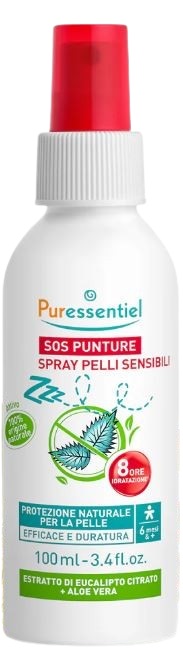 PURESSENTIEL SPRAY INSETTI PELLI SENSIBILI 100 ML - Gruppofarmastore.it