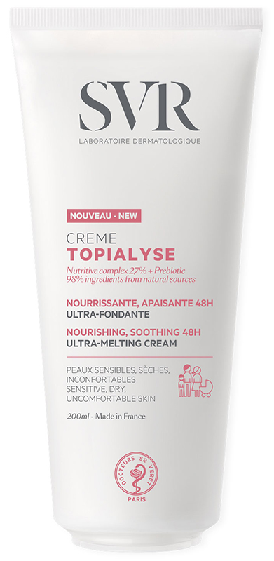 TOPIALYSE CREME NOURISHING SOOTHING 48H ULTRA MELTING PELLE SECCA E SENSIBILE 200 ML - Gruppofarmastore.it