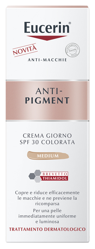 EUCERIN ANTI-PIGMENT GIORNO SPF30 COLORATO MEDIUM 50 ML - Gruppofarmastore.it