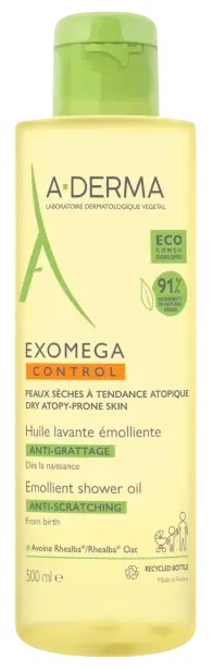 EXOMEGA CONTROL OLIO LAVANTE EMOLLIENTE RICARICA 500 ML - Gruppofarmastore.it