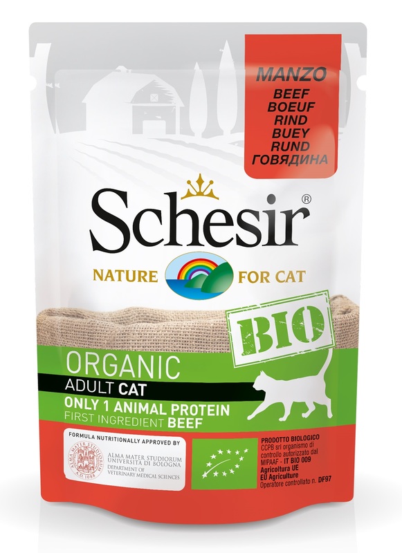 SCHESIR CAT BIO MANZO 85 G - Gruppofarmastore.it