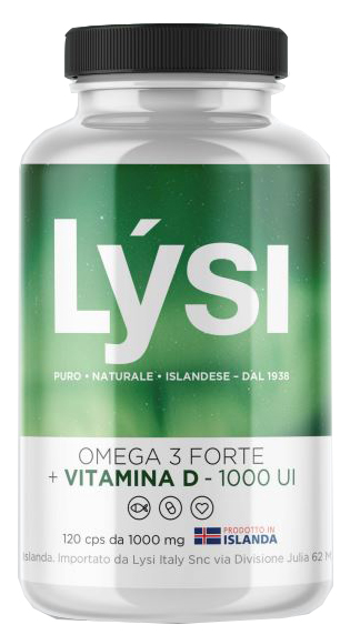 LYSI OMEGA 3 VITAMINA D 120 CAPSULE - Gruppofarmastore.it