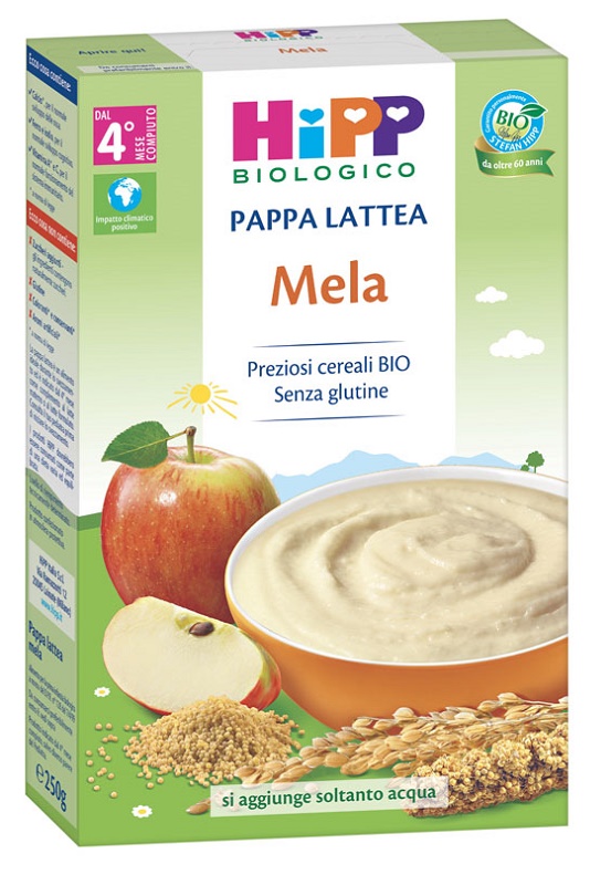 HIPP BIO PAPPA LATTEA MELA 250 G - Gruppofarmastore.it
