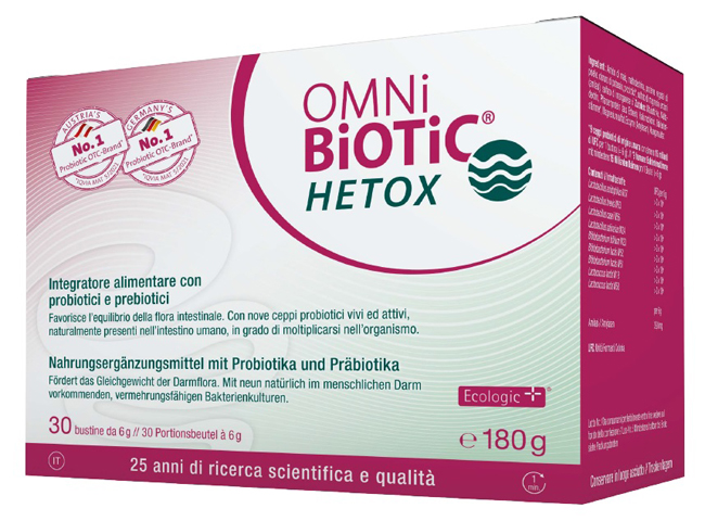 OMNI BIOTIC HETOX 30 BUSTINE DA 6 G - Gruppofarmastore.it