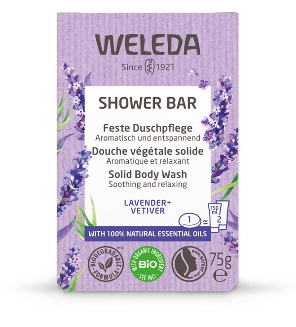 BAGNO DOCCIA SOLIDO LAVANDA + VETIVER 75 G - Gruppofarmastore.it