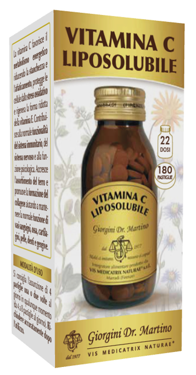 VITAMINA C LIPOSOLUBILE 180 PASTIGLIE - Gruppofarmastore.it