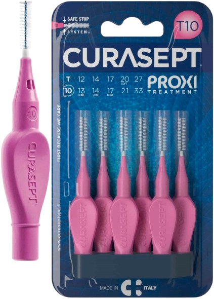 CURASEPT PROXI T10 FUXIA 6 PEZZI - Gruppofarmastore.it