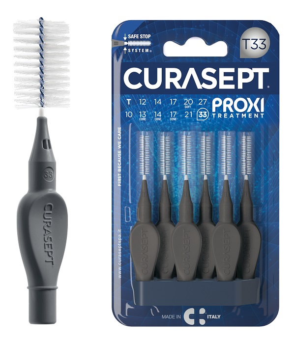 CURASEPT PROXI T33 ANTRACITE/ANTHRACITE 6 PEZZI - Gruppofarmastore.it