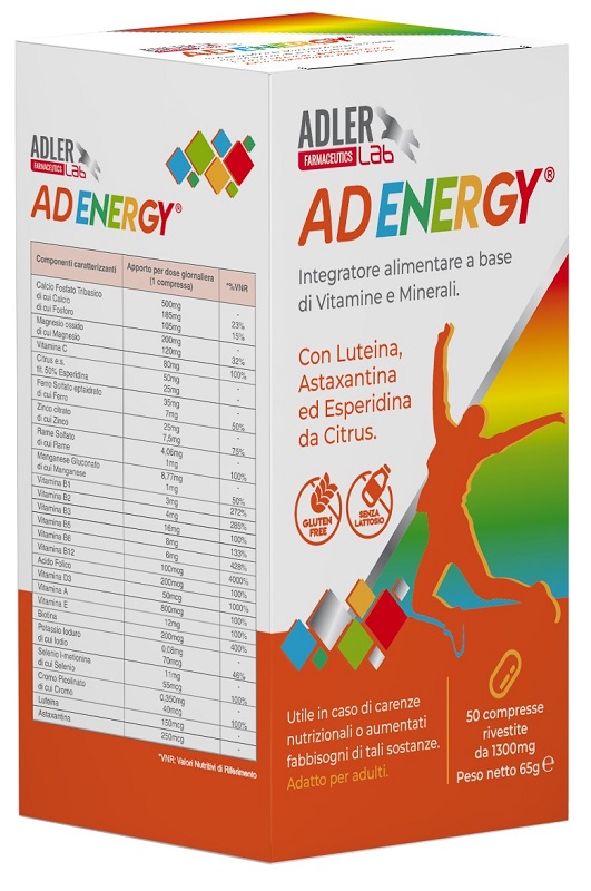 ADENERGY 50 COMPRESSE - Gruppofarmastore.it