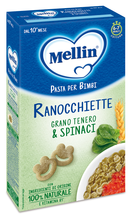 MELLIN RANOCCHIETTE CON SPINACI 280 G - Gruppofarmastore.it