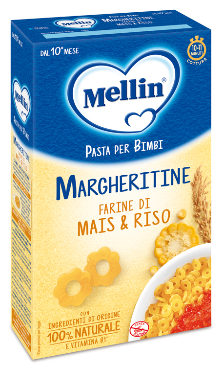 MELLIN MARGHERITINE CON MAIS E RISO 280 G - Gruppofarmastore.it