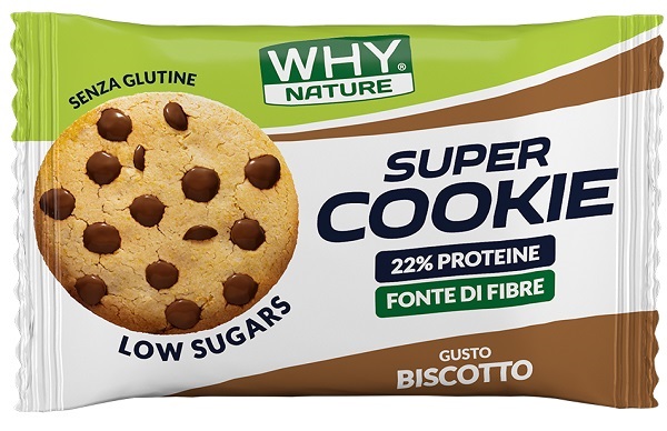 WHYNATURE SUPER COOKIE BISCOTTO 30 G - Gruppofarmastore.it