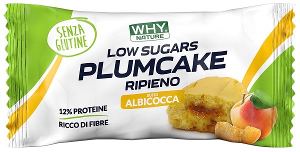 WHYNATURE PLUM CAKE RIPIENO ALBICOCCA 50 G - Gruppofarmastore.it