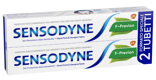 SENSODYNE F PREVION 2 X 75 ML - Gruppofarmastore.it