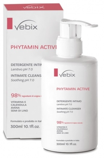 VEBIX PHYTAMIN E DETERGENTE INTIMO LENITIVO PH 7,0 300 ML - Gruppofarmastore.it