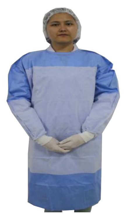CAMICE CHIRURGICO RINFORZATO 50G/M2 120x140 CM STERILE MISURA M 50 PEZZI - Gruppofarmastore.it