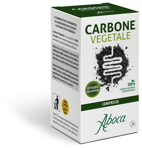 CARBONE VEGETALE 30 COMPRESSE - Gruppofarmastore.it