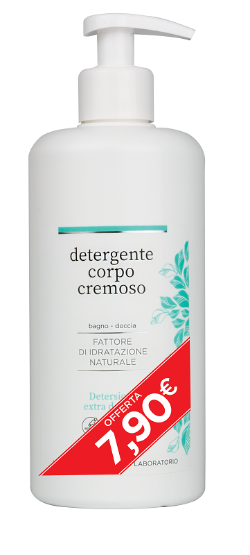 LABORATORIO DELLA FARMACIA ESSENZIA DETERGENTE CORPO CREMOSO PROMO 500 ML - Gruppofarmastore.it