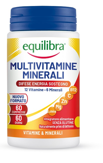EQUILIBRA MULTIVITAMINE E MINERALI 60 COMPRESSE - Gruppofarmastore.it