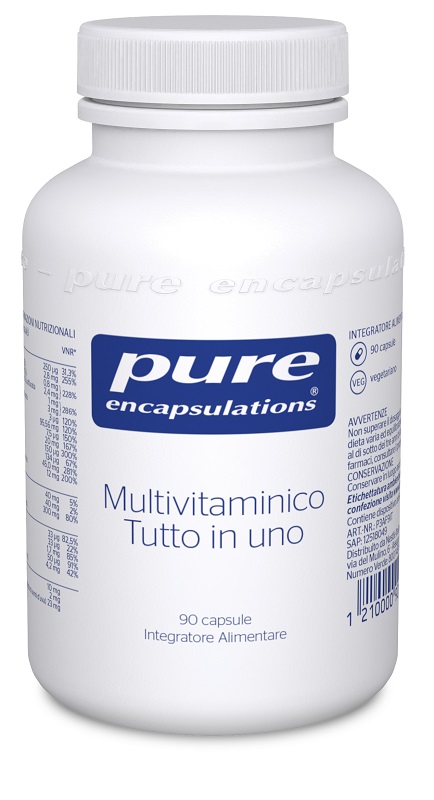 PURE ENCAPSULATIONS MULTIVITAMINICO TUTTO IN UNO 90 CAPSULE - Gruppofarmastore.it
