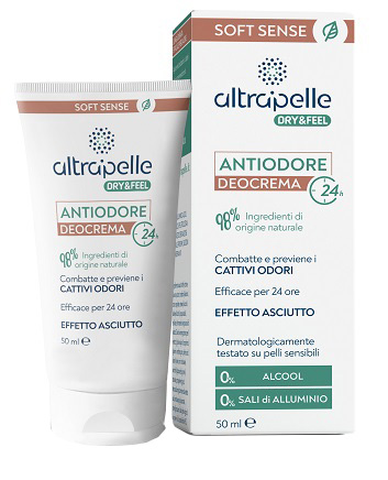 ALTRAPELLE DRY & FEEL DEOCREMA ANTIODORE 24H 50 ML - Gruppofarmastore.it