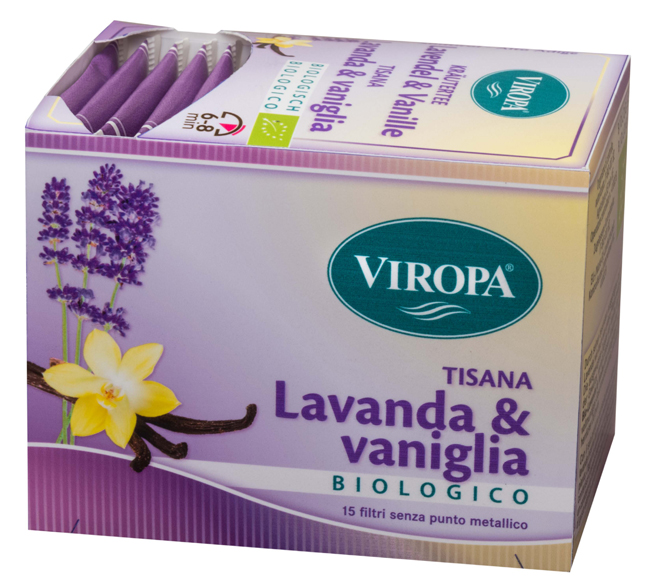 VIROPA TISANA LAVANDA&VANIGLIA BIOLOGICO 15 FILTRI - Gruppofarmastore.it
