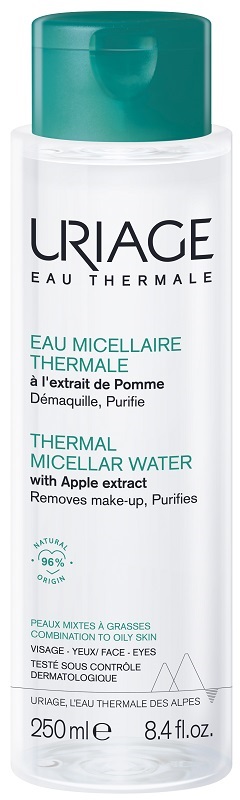 URIAGE EAU MICELLAIRE THERMALE PELLI MISTE GRASSE FLACONE 250 ML - Gruppofarmastore.it