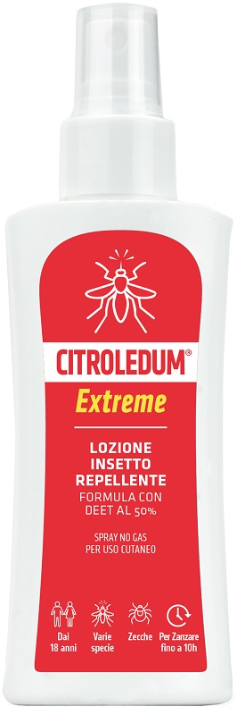 CITROLEDUM LOZIONE SPRAY EXTREME DEET 50% 100 ML - Gruppofarmastore.it