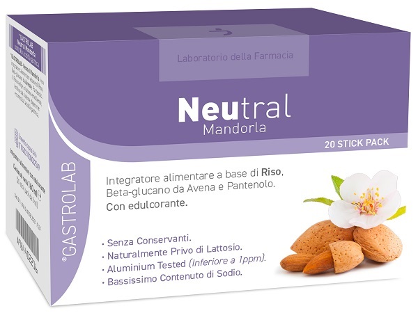 LABORATORIO DELLA FARMACIA NEUTRAL MANDORLA 20 STICKPACK - Gruppofarmastore.it