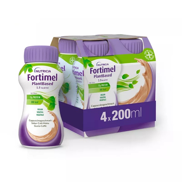 FORTIMEL PLANT BASED CAFFE' 4 BOTTIGLIE DA 200 ML - Gruppofarmastore.it