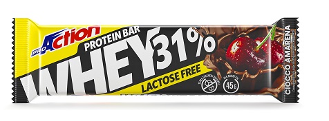 PROACTION WHEY BAR CIOCCO AMARENA 45 G - Gruppofarmastore.it