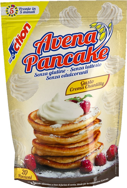 PROACTION AVENA PANCAKE CREMA CHANTILLY 1000 G - Gruppofarmastore.it