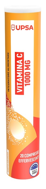 UPSA VITALITY VITAMINA C 1000 MG 20 COMPRESSE EFFERVESCENTI - Gruppofarmastore.it