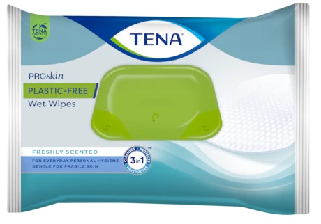 TENA WET WIPES PLASTIC FREE 48 PEZZI - Gruppofarmastore.it