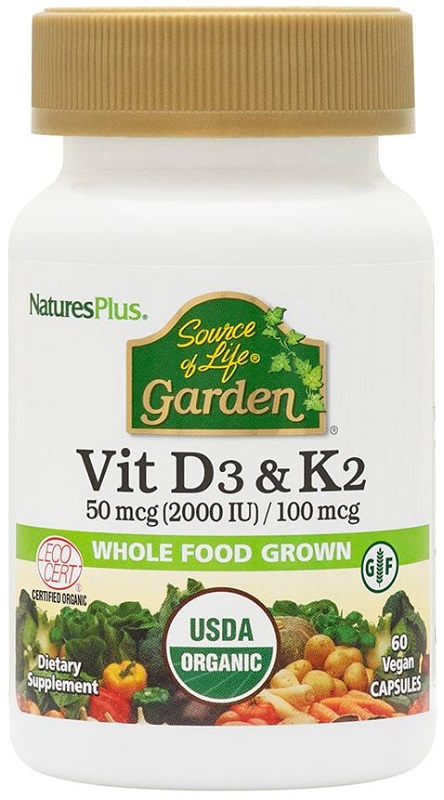 VITAMINA D3 & K2 50MCG 2000UI/100MCG 60 CAPSULE - Gruppofarmastore.it