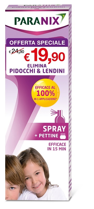 PARANIX SPRAY TRATTAMENTO REGOLAMENTO MDR TAGLIO PREZZO 100 ML - Gruppofarmastore.it