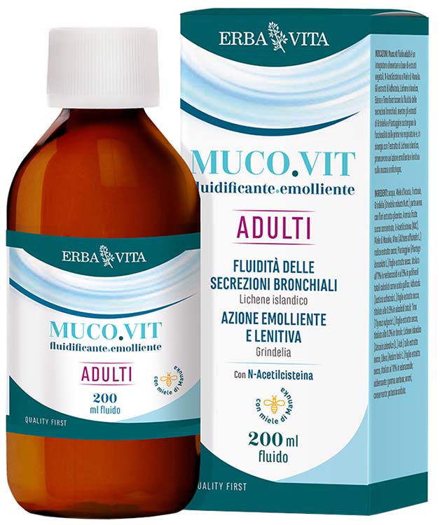 MUCOVIT FLUIDO ADULTI 200 ML - Gruppofarmastore.it