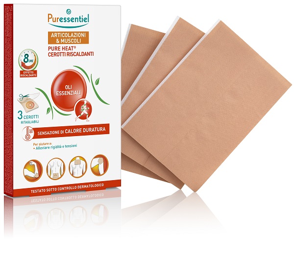 PURESSENTIEL HEAT CEROTTI 3 PEZZI - Gruppofarmastore.it
