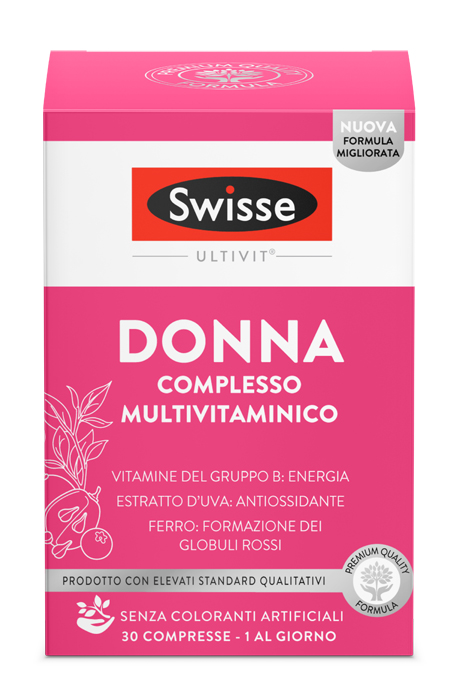 SWISSE MULTIVITAMINICO DONNA 30 COMPRESSE - Gruppofarmastore.it