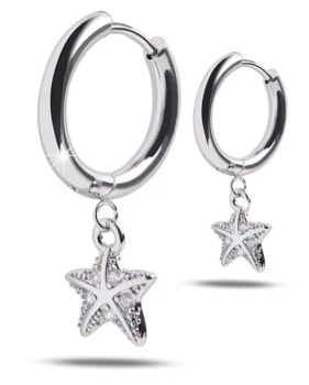 MJ POST 354 CERCHIETTO ARGENTO CON PENDENTE STELLA MARINA - Gruppofarmastore.it