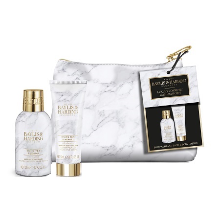 BAYLIS & HARDING ELEMENTS SET BORSA LUXURY 1 BODY WASH 100 ML + 1 HAND & BODY LOTION 50 ML - Gruppofarmastore.it