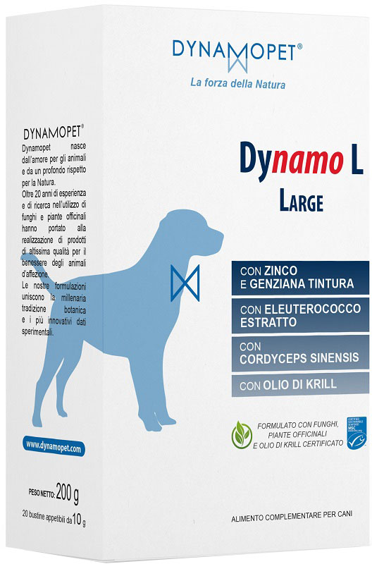 DYNAMO L LARGE CANI 20 BUSTINE DA 10 G - Gruppofarmastore.it