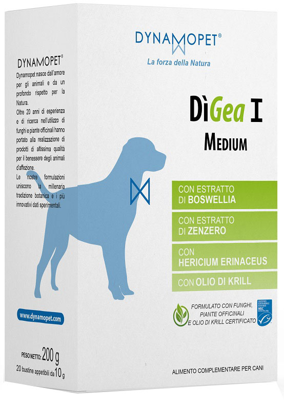 DIGEA I MEDIUM PER CANI 20 BUSTINE DA 10 G - Gruppofarmastore.it