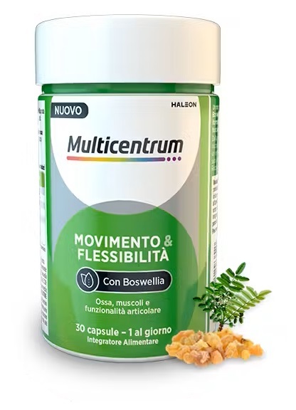 MULTICENTRUM MOVIMENTO&FLESSIBILITA' 30 CAPSULE MOLLI - Gruppofarmastore.it