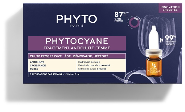 PHYTOCYANE FIALE DONNA CADUTA PROGRESSIVA 12 FIALE DA 5 ML - Gruppofarmastore.it