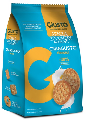 GIUSTO SENZA ZUCCHERO GRANGUSTO CLASSICI 350 G - Gruppofarmastore.it