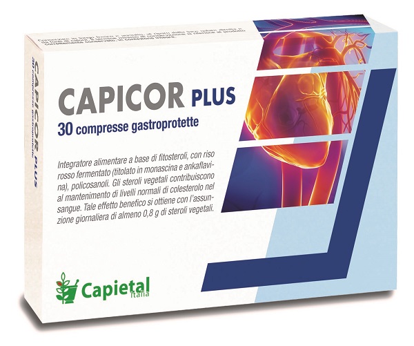 CAPICOR PLUS 30 COMPRESSE GASTROPROTETTE - Gruppofarmastore.it