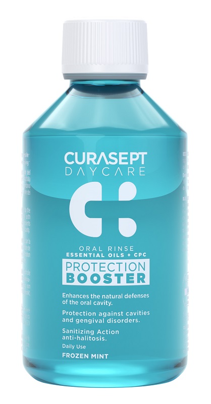 CURASEPT DAYCARE COLLUTORIO PROTECTION BOOSTER FROZEN MINT 250 ML - Gruppofarmastore.it
