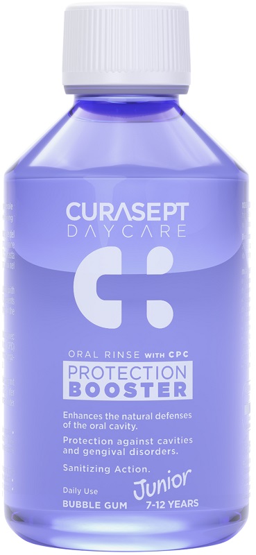 CURASEPT DAYCARE COLLUTORIO PROTECTION BOOSTER JUNIOR 250 ML - Gruppofarmastore.it